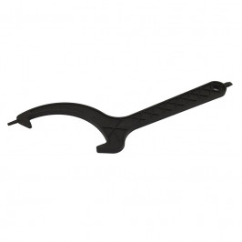 Accessoires | 11x32 cm | Clef de réglage pour hauteur piédestal Plots, pieces jointes, noir